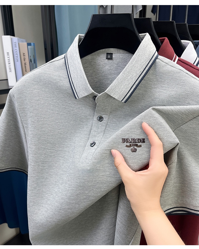 Polo Shirt Pique - Herren 100% Baumwolle Piqué Poloshirt Kurzarm