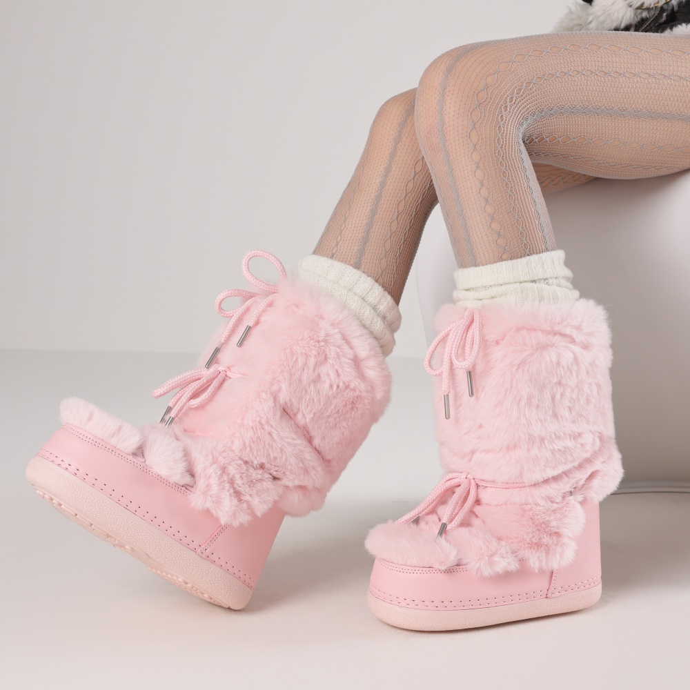 Flauschige Stiefel für Damen,  – Espadrille Slip On Bewertung und Preis