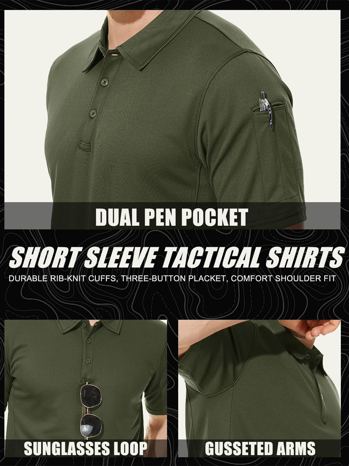 MAGCOMSEN Herren-Poloshirts, k – Polo Shirt Pique Bewertung und Preis