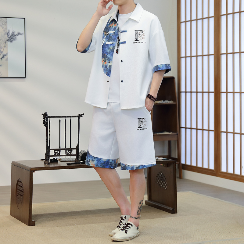 Sommer Herren 2-Teiliges Kimon – Resort Shirt Floral Bewertung und Preis